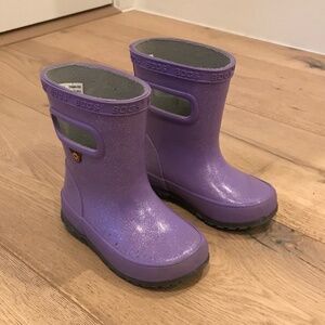 Bogs Kids Rainboots - Skipper Glitter Size 5 Toddler